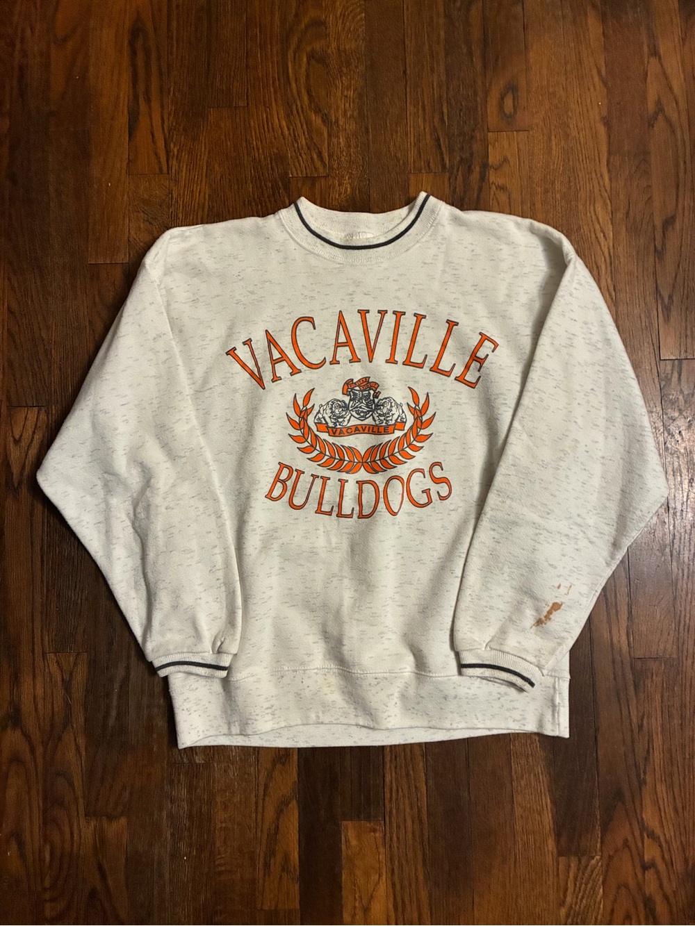 Vintage college house Vacaville bulldogs sweatshirt size large